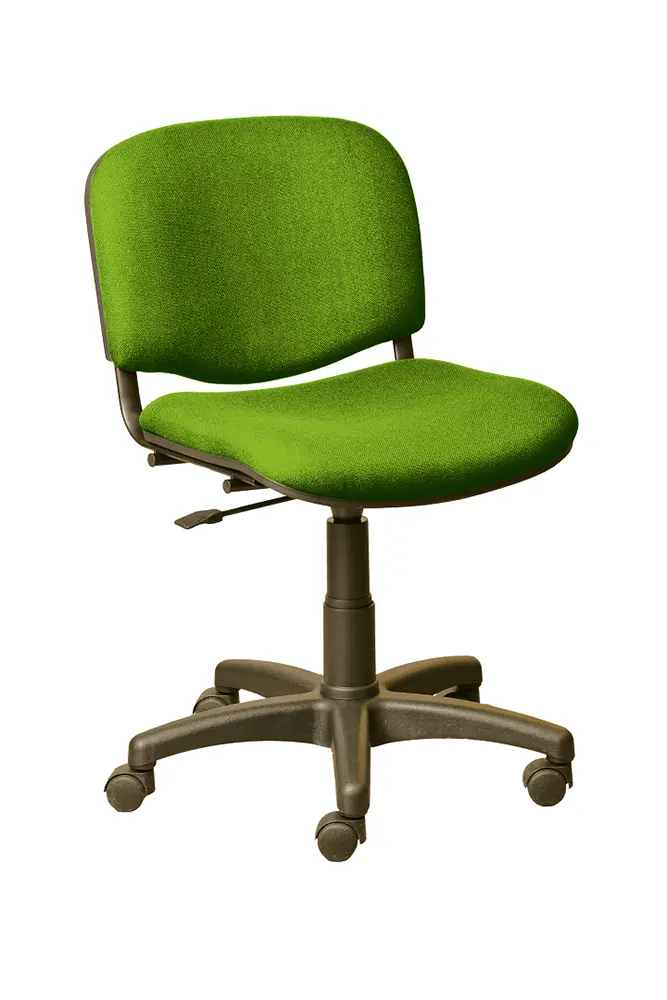 JULIE - 1  židle čalouněná, bez područek a stolku, BONDAI BN13 (7048) - látka trávově zelená